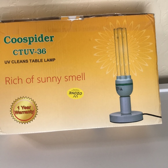 Coospider Other - Coospider CTUV-36 UV Clean Table Lamp